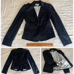 Black Double-Breasted Blazer by H&M